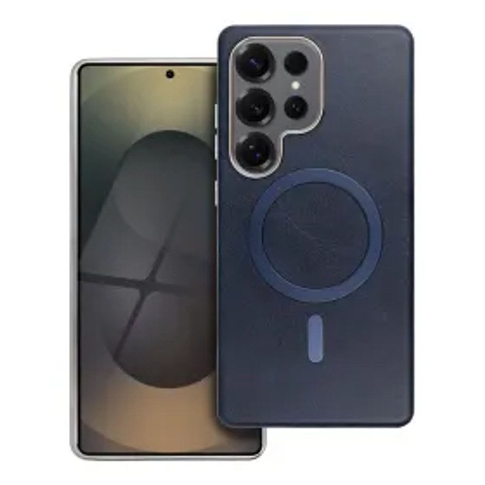GENTLEMAN MAG COVER Pouzdro kompatibilní s MagSafe pro SAMSUNG A56 navy blue