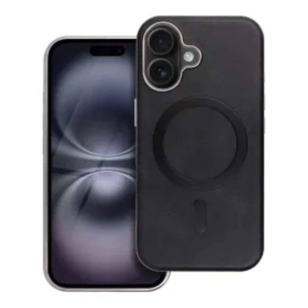 GENTLEMAN MAG COVER Pouzdro kompatibilní s MagSafe pro IPHONE 16 PRO černé