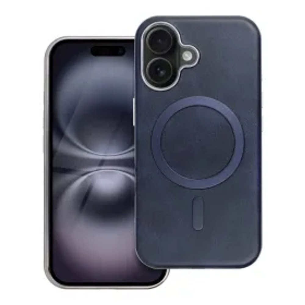 GENTLEMAN MAG COVER Pouzdro kompatibilní s MagSafe pro IPHONE 16 PRO navy blue