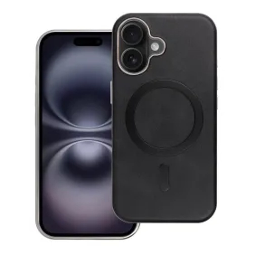 GENTLEMAN MAG COVER Pouzdro kompatibilní s MagSafe pro IPHONE 16 černé