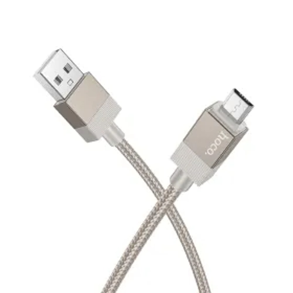 HOCO kabel USB A na Micro USB 2,4A X110 1 m zlatý