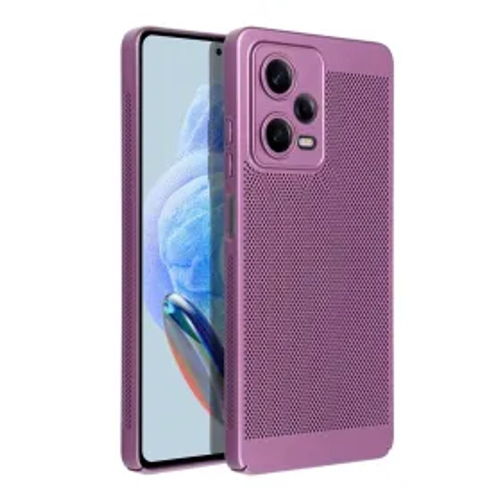 Pouzdro BREEZY pro XIAOMI Redmi Note 14 4G (GLOBAL - 164,84mm x 78,15mm x 8,16mm) fialové