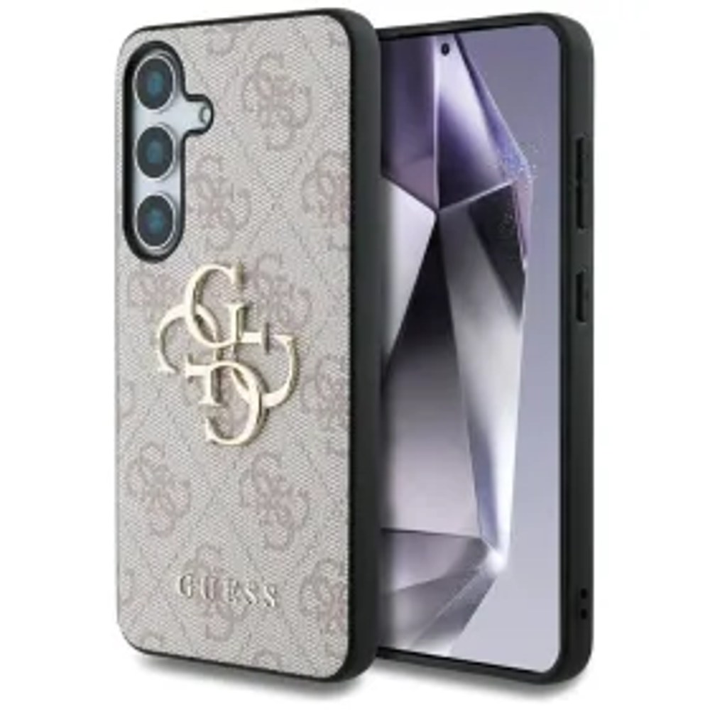 Pouzdro GUESS pro SAMSUNG S25 Plus GUHCS25M4GMGPI (4G PU Big Logo) růžové