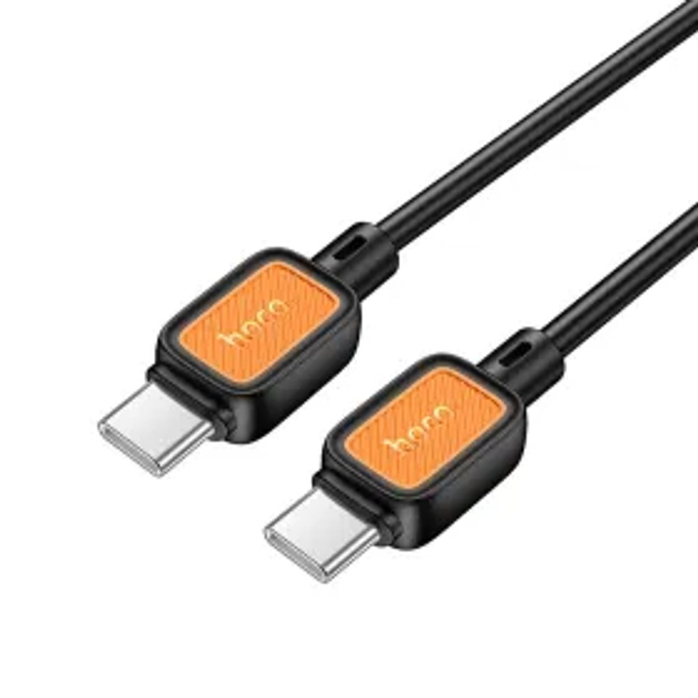 HOCO kabel typ C na typ C 3A 60W X108 1 m černý