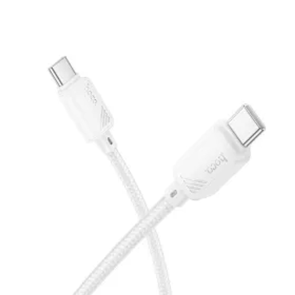 HOCO kabel typ C na typ C 3A 60W X113 1 m bílý