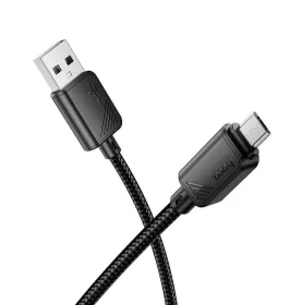 HOCO kabel USB A na Micro USB 2,4A X113 1 m černý