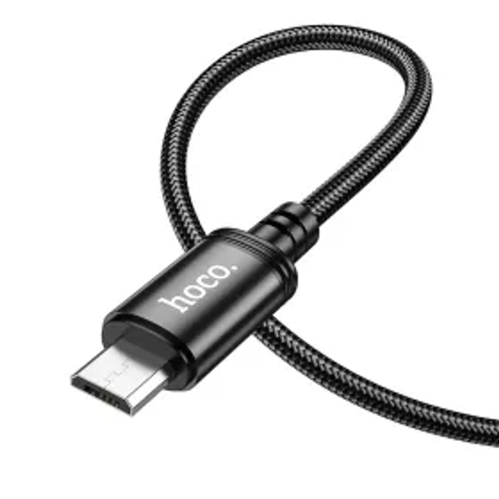 HOCO kabel USB A na Micro USB 2,4A X89 2 m černý