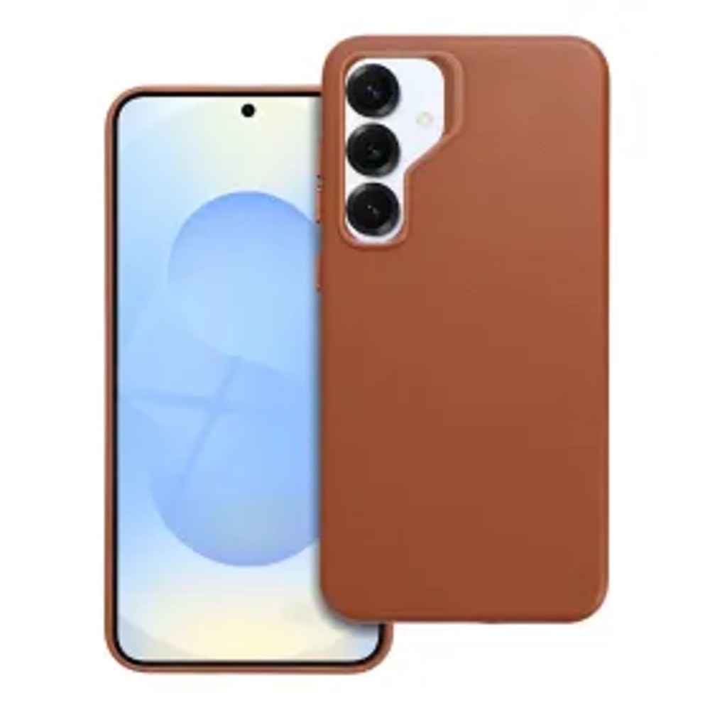 Pouzdro LEATHER MAG COVER pro SAMSUNG S25 PLUS hnědé