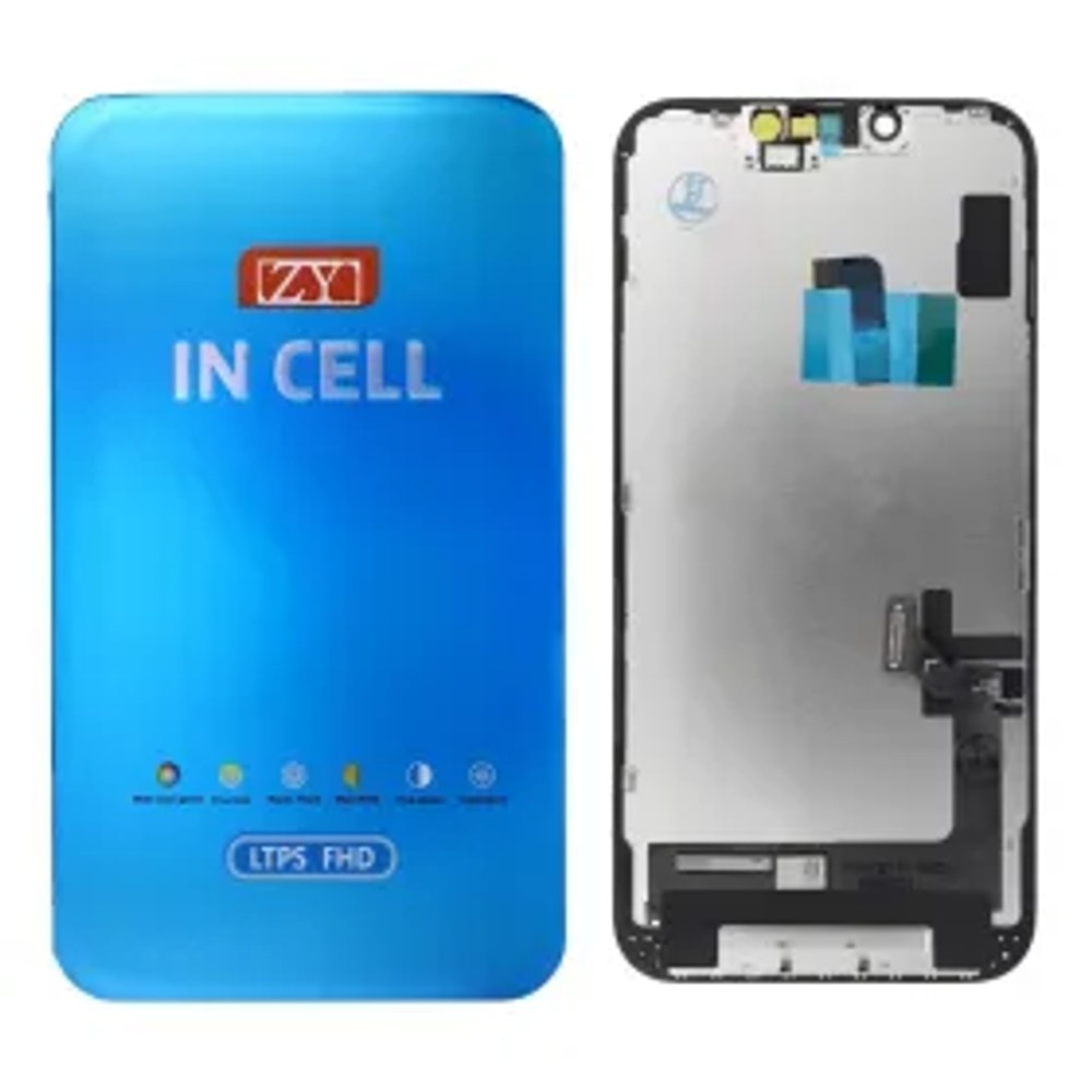 ZY LCD displej pro IPHONE 14 FFHD-900p Incell (Change IC)