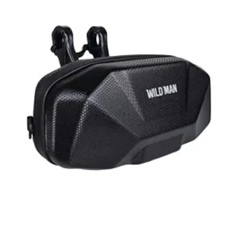 Cestovní brašna WILDMAN na rám kola se zipem 1L XS5 černá