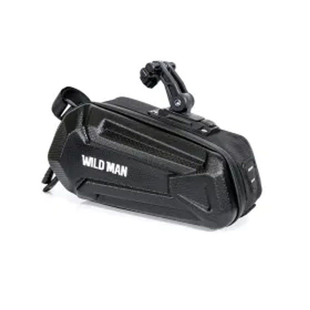 Cestovní brašna WILDMAN pod sedlo kola se zipem 1,2L XT7 černá