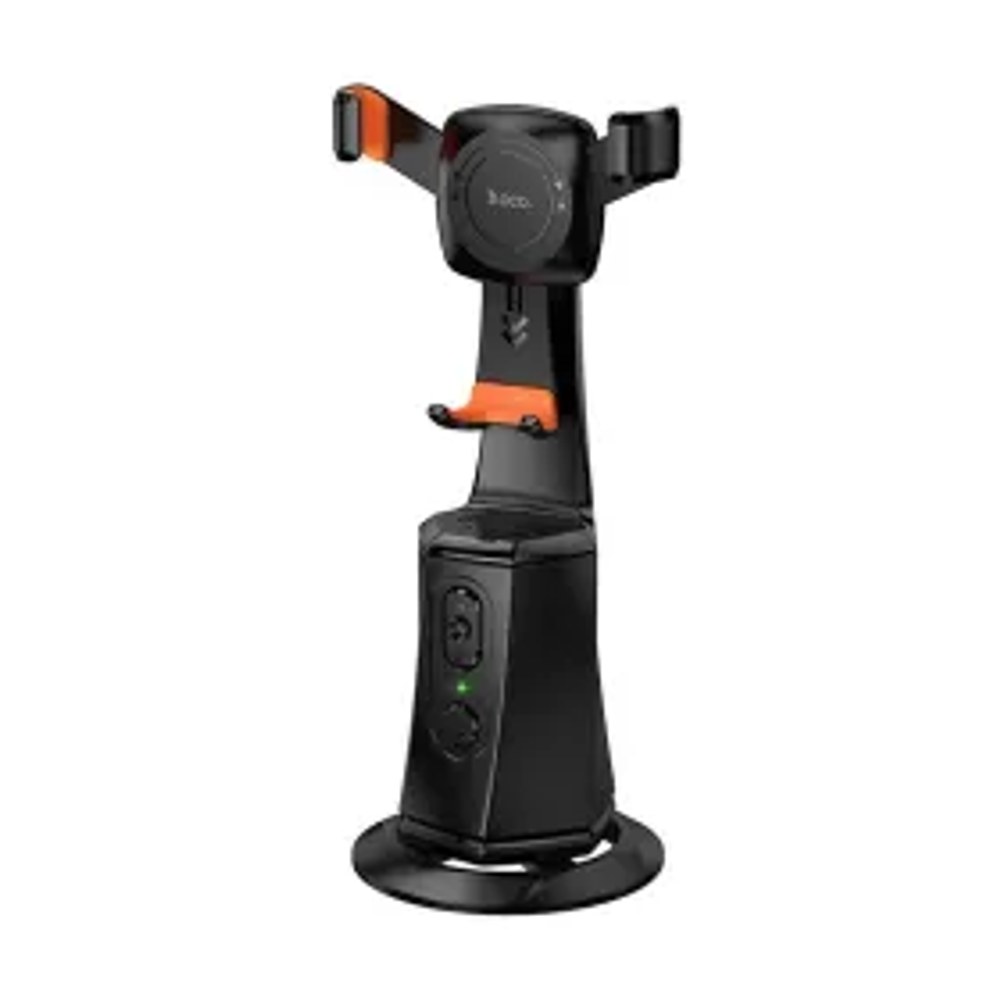 Držák mobilního telefonu HOCO 360° s automatickým sledováním obličeje K26 černý