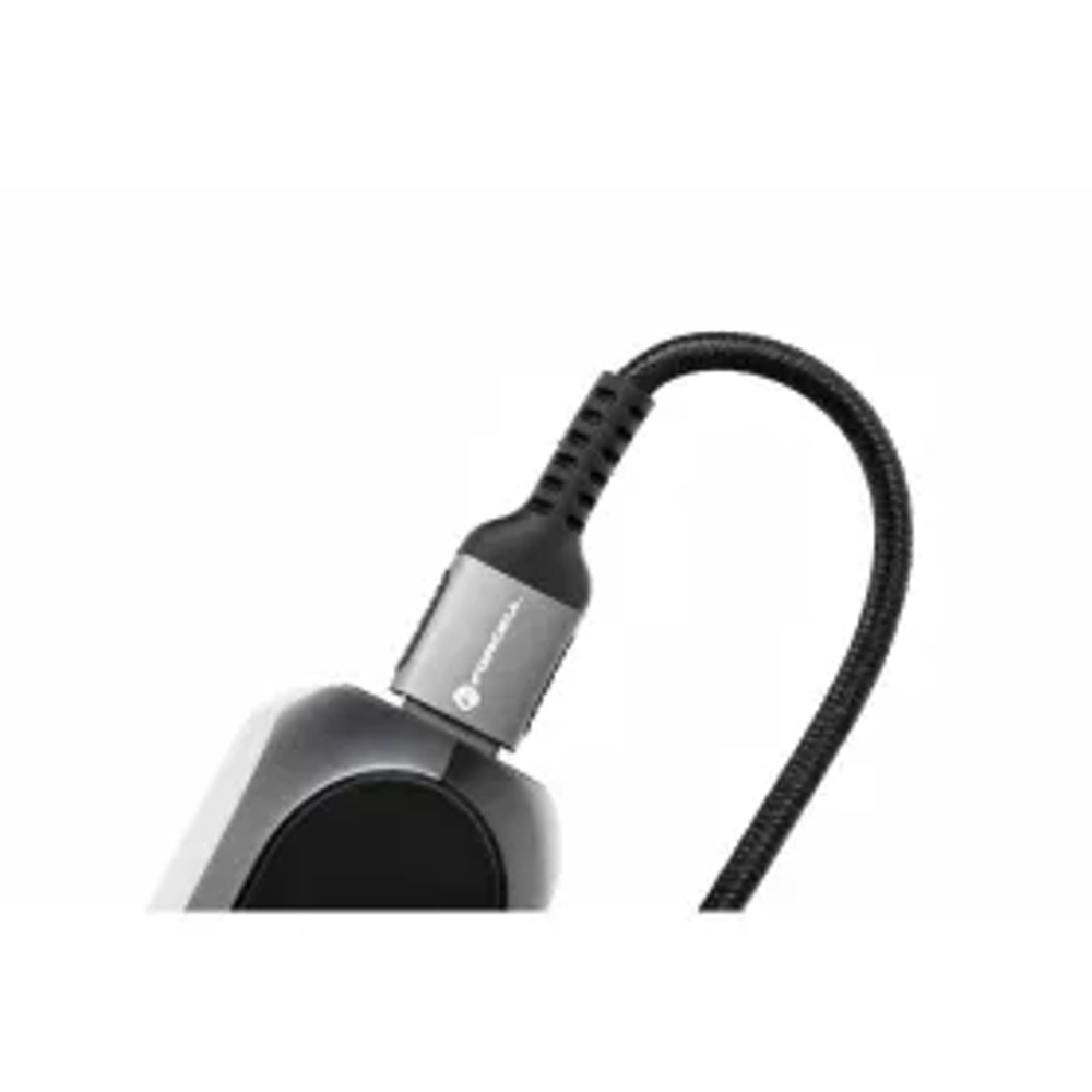 F-ENERGY C256 kabel USB A na typ C QC4.0 3A 66W Cafule 0,25 m černý