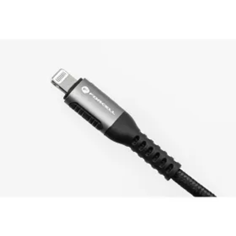 F-ENERGY C259 kabel Type C to Lightning PD 3A 27W Cafule 0,25 m černý
