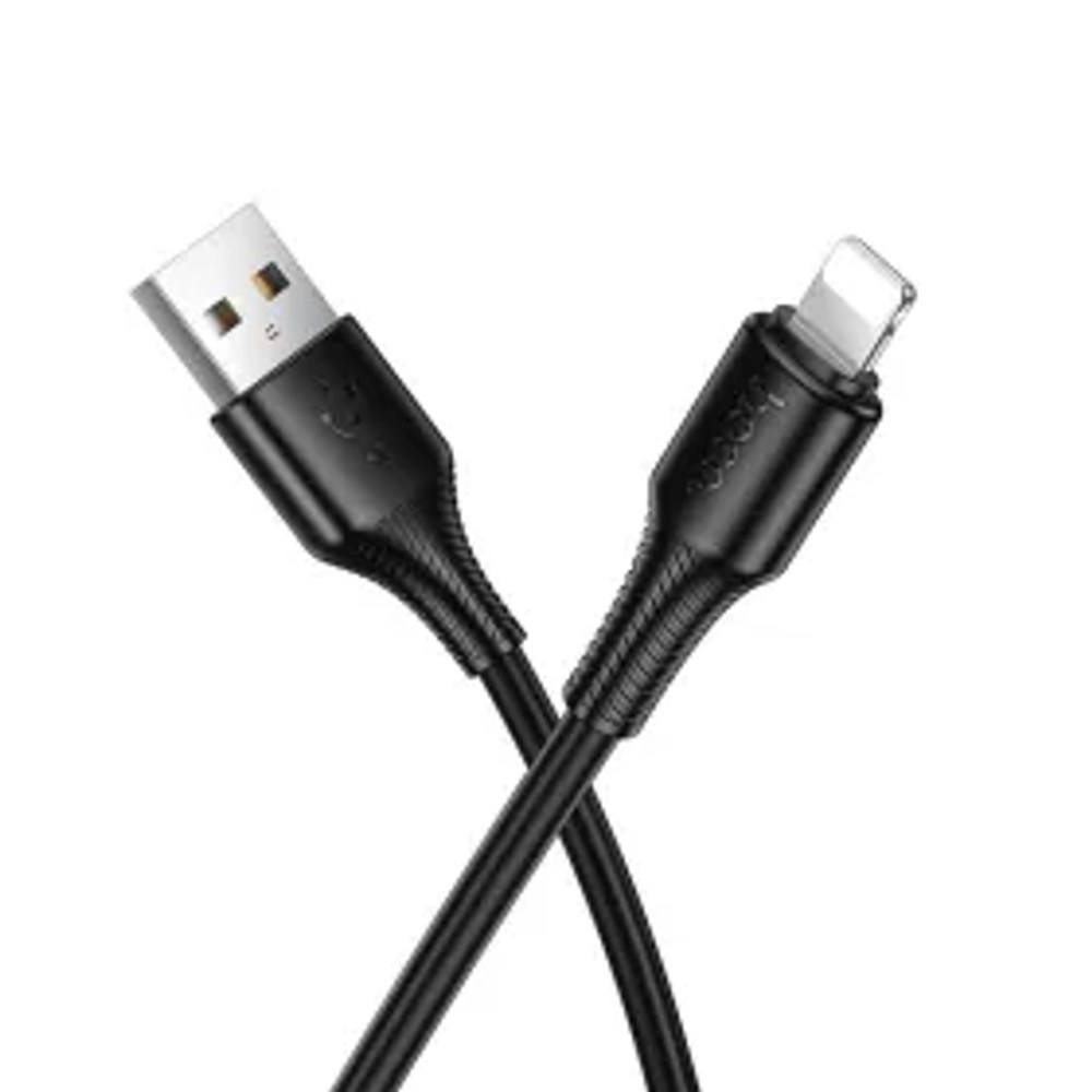Kabel USB A na Lightning Hoco 2,4A 1 m X120 černý