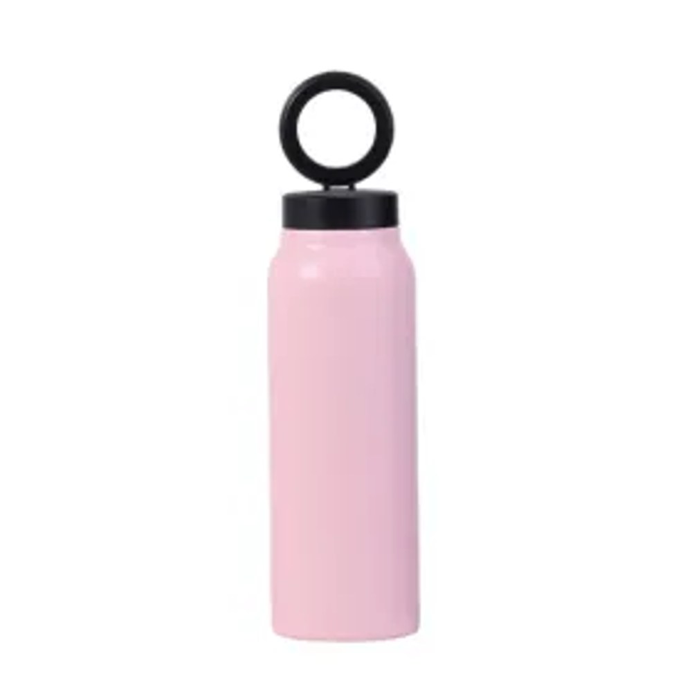 Magnetický držák kompatibilní s MagSafe s 950ml nádobou růžové barvy