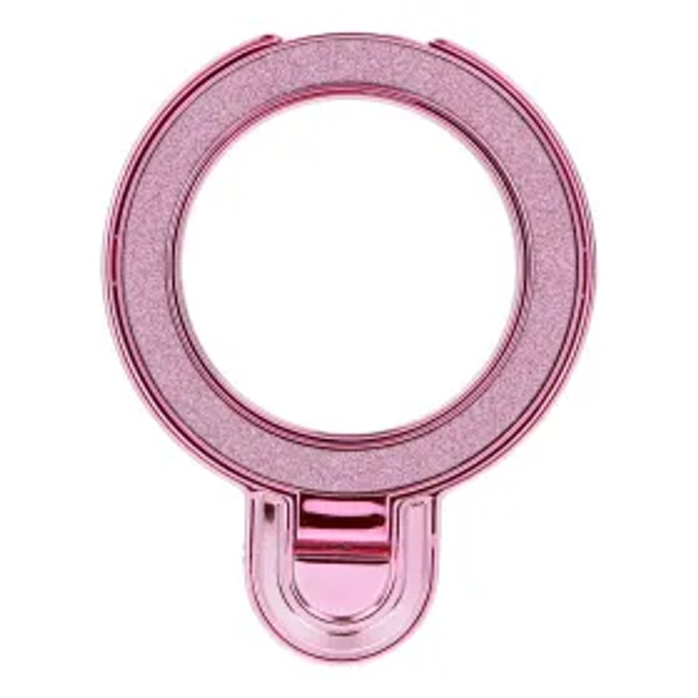 Stojan na telefon CIRCLE GLITTER - nalepovací - růžový