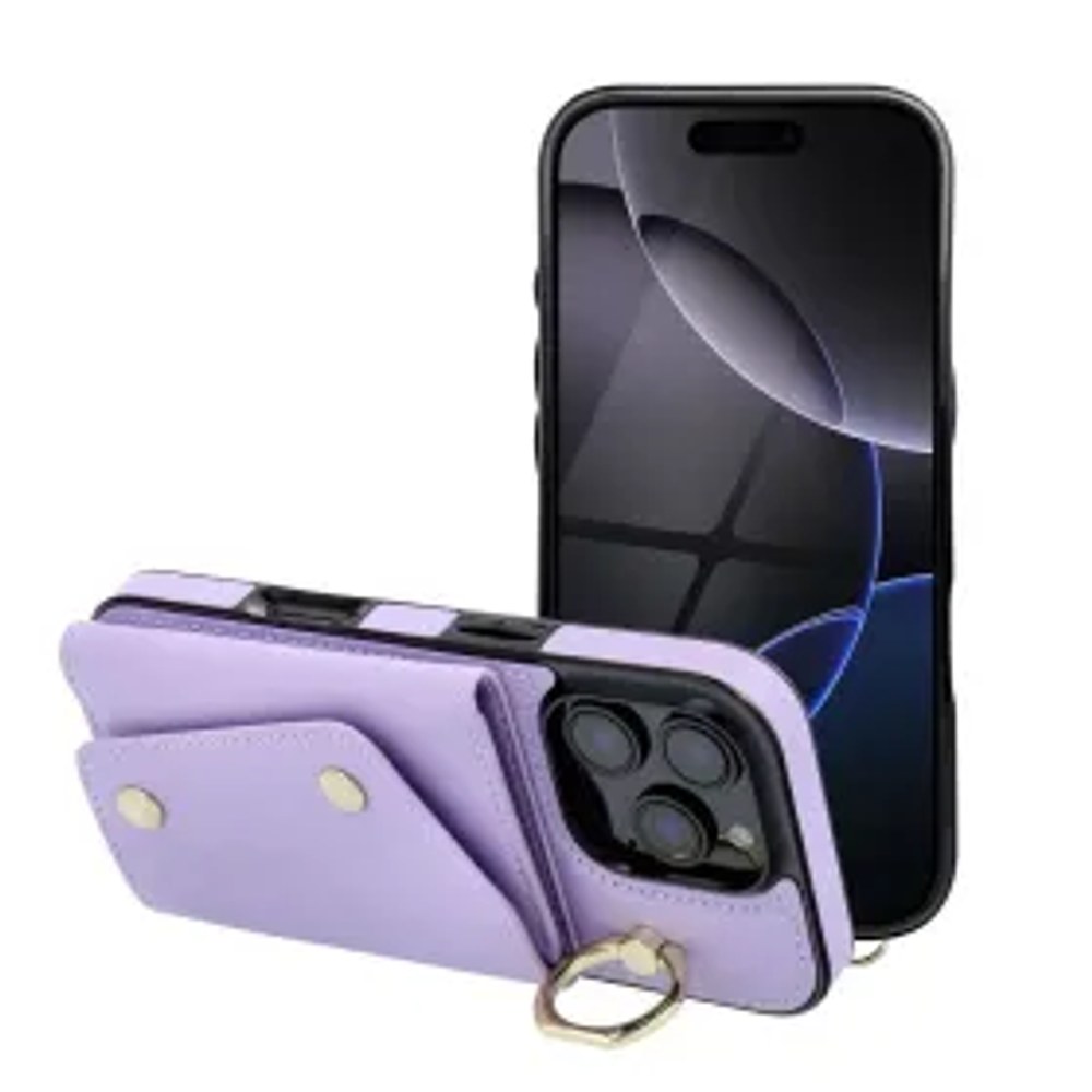 Peněženkové pouzdro WONDER pro IPHONE 12 / 12 PRO lila