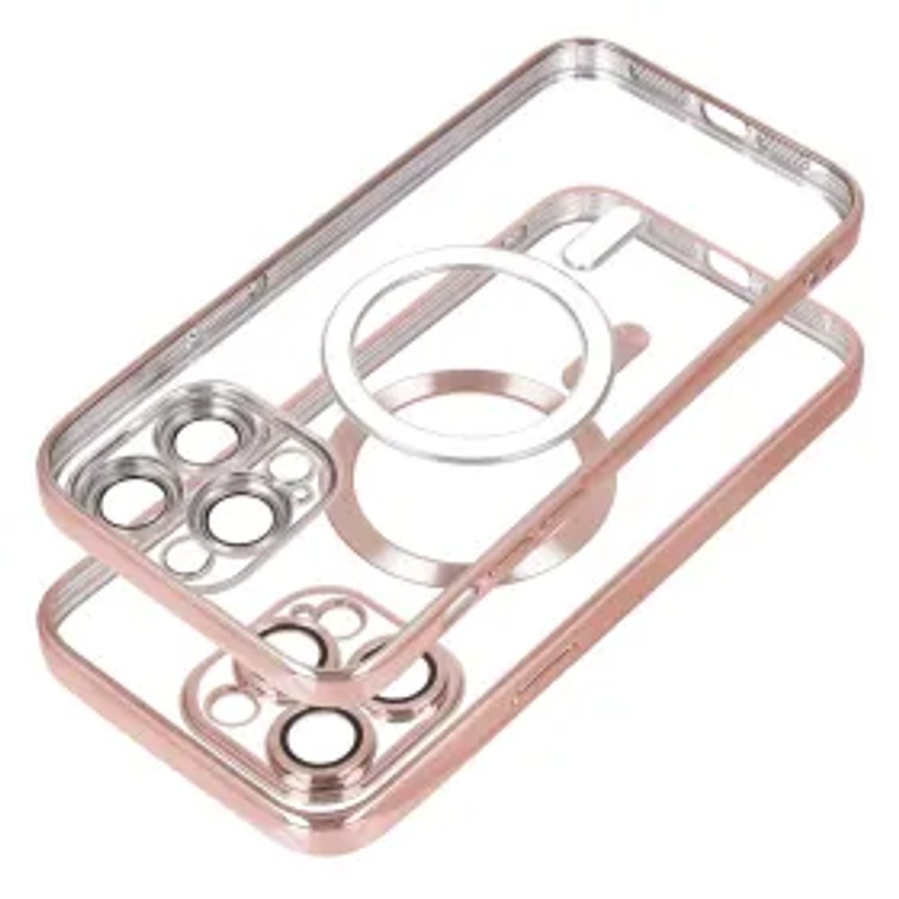 Pouzdro ELECTRO MAG COVER kompatibilní s MagSafe pro IPHONE SE 2025 hnědé