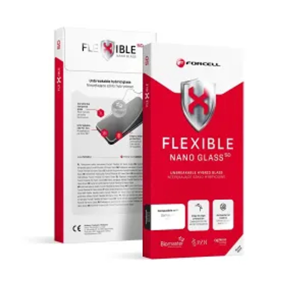 Flexible Nano Glass 5D pro iPhone 16 Pro černá