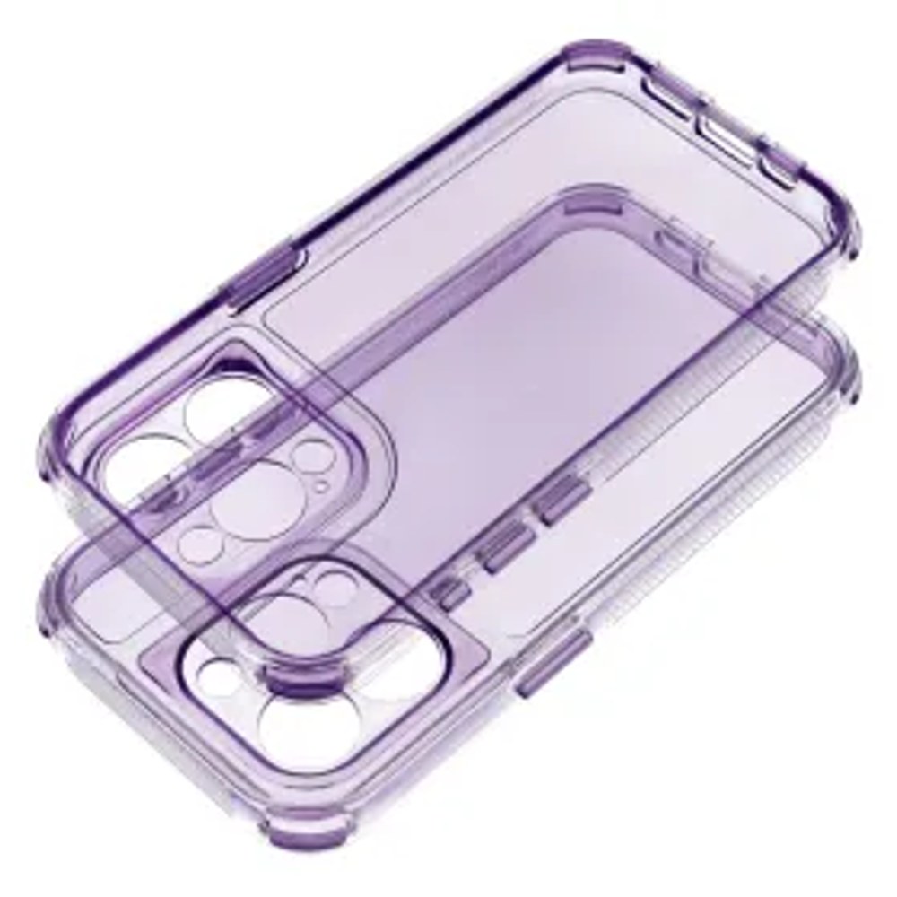 MATRIX CLEAR pouzdro pro IPHONE 17 PLUS světle fialové