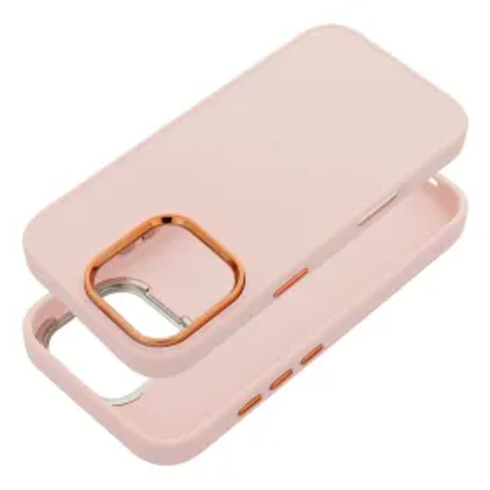Pouzdro FRAME pro IPHONE 17 pudrově růžové
