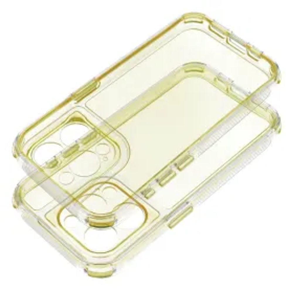 Pouzdro MATRIX CLEAR pro IPHONE 17 PLUS žluté