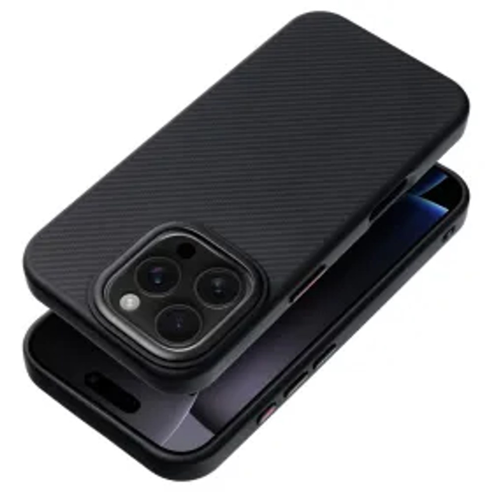 Carbon Elite Mag Cover kompatibilní s MagSafe pro IPHONE 17 černý