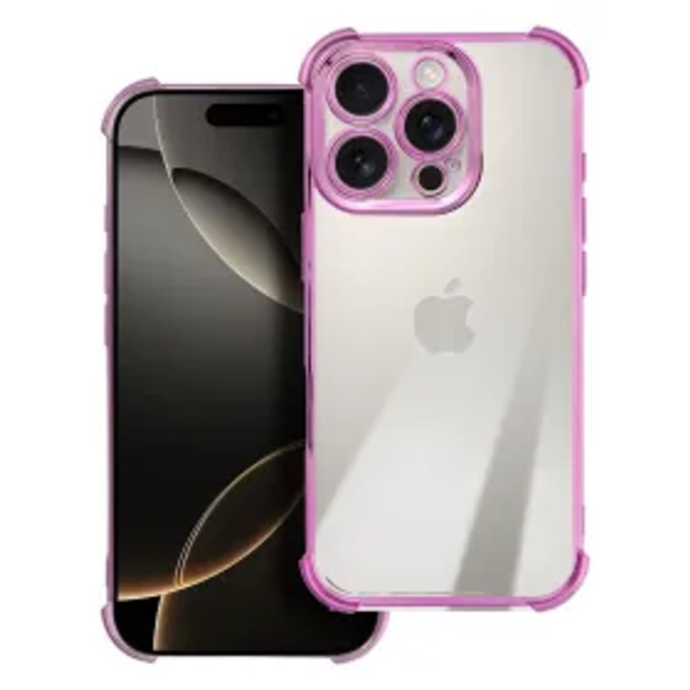 Pouzdro ANTISHOCK ELECTRO pro IPHONE 17 Pro Max růžové