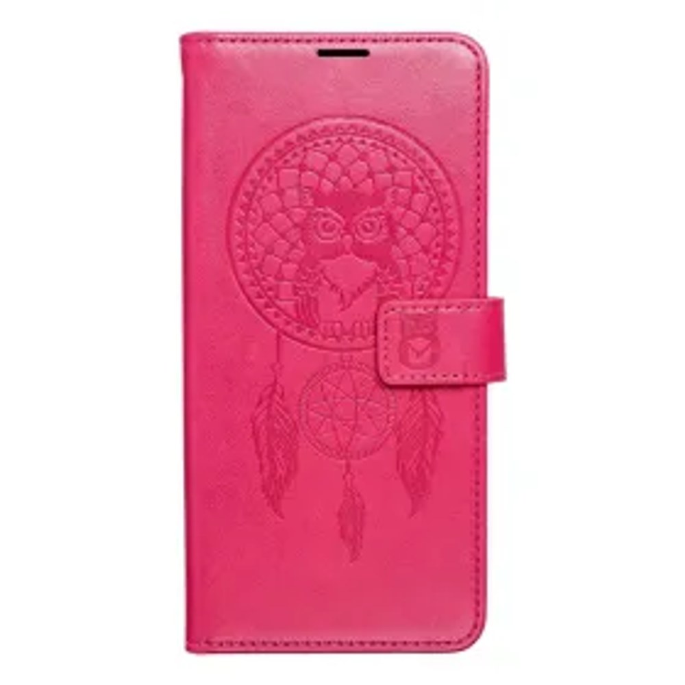 MEZZO Pouzdro na knihy pro SAMSUNG S25 FE dreamcatcher magenta