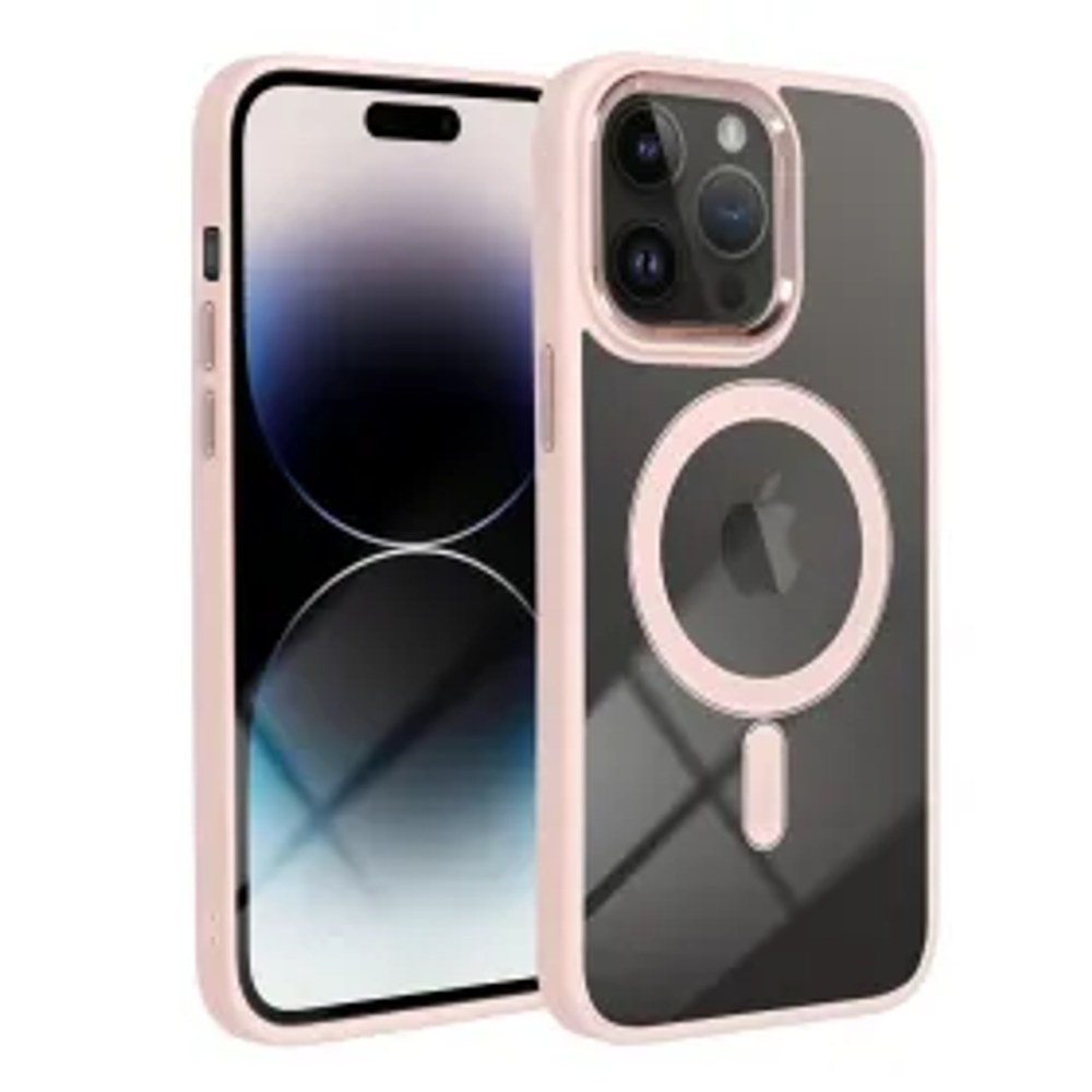 Pouzdro COLOR EDGE MAG COVER kompatibilní s MagSafe pro IPHONE 17 Air růžové