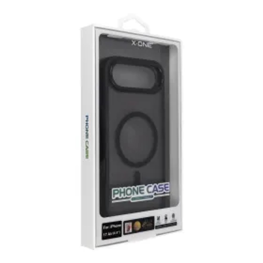 X-ONE Dropguard Magnetic Case Air (kompatibilní s MagSafe) - pro Apple iPhone 17 Air černý