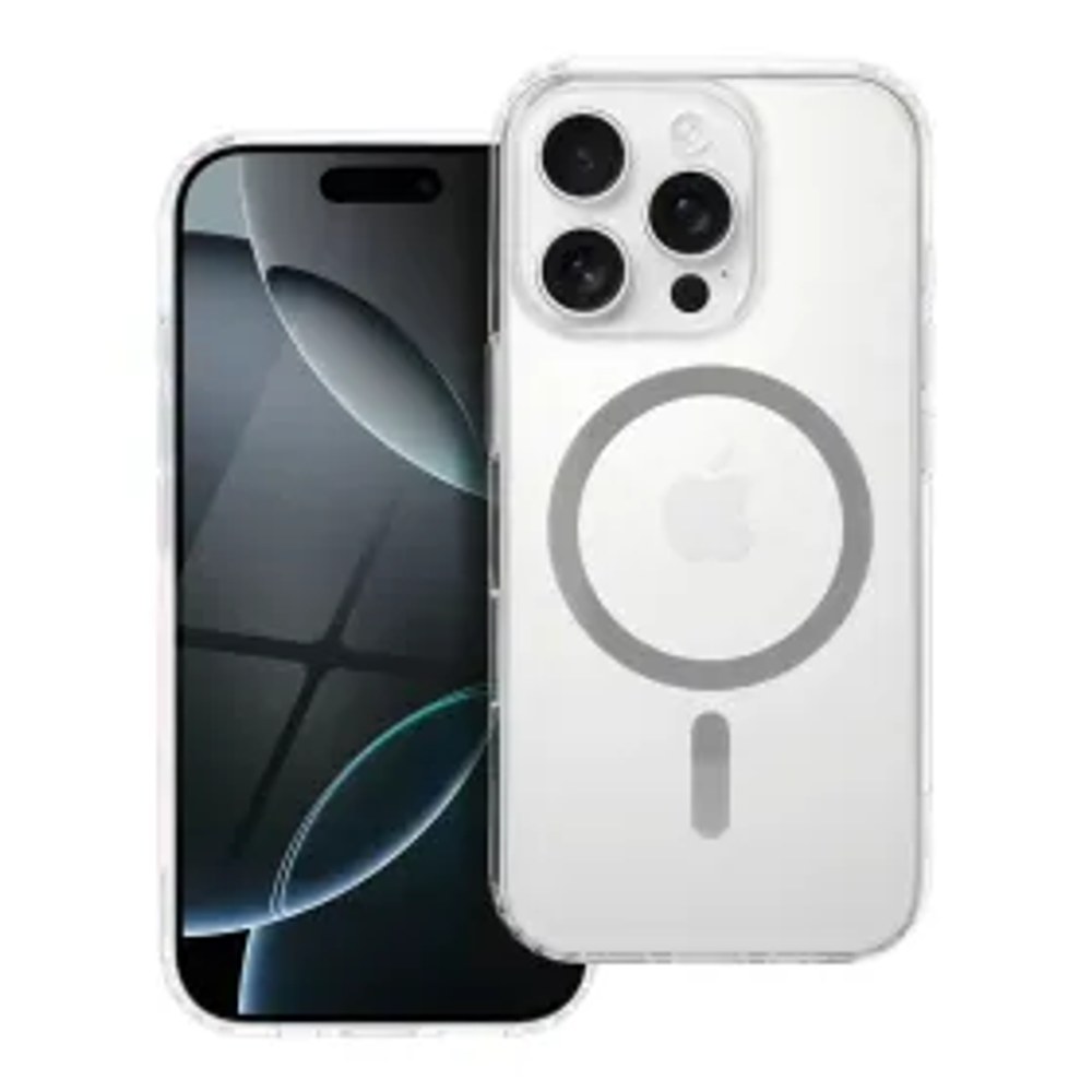 Drop Glue Barevný kroužek Mag Cover kompatibilní s MagSafe pro IPHONE 17 PLUS šedý