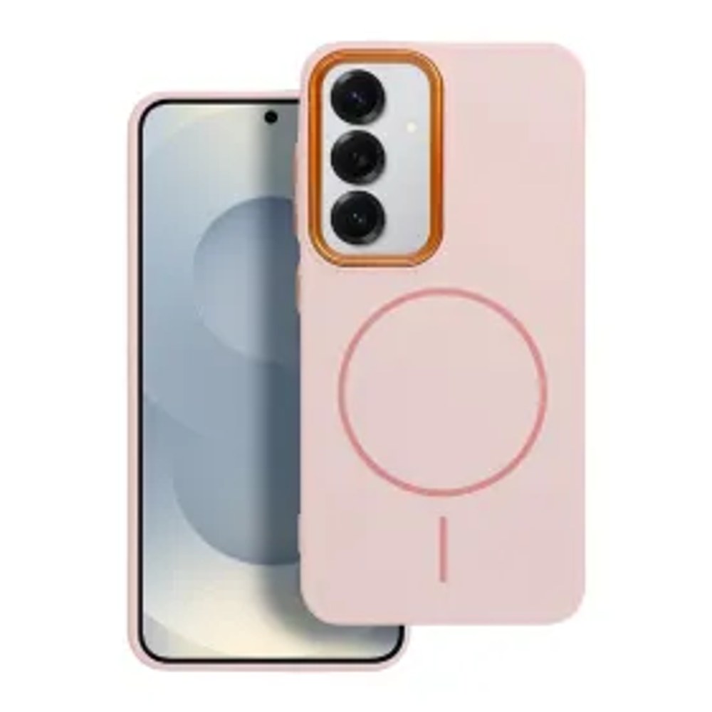 FRAME MAG COVER Pouzdro kompatibilní s MagSafe pro SAMSUNG A17 powder pink