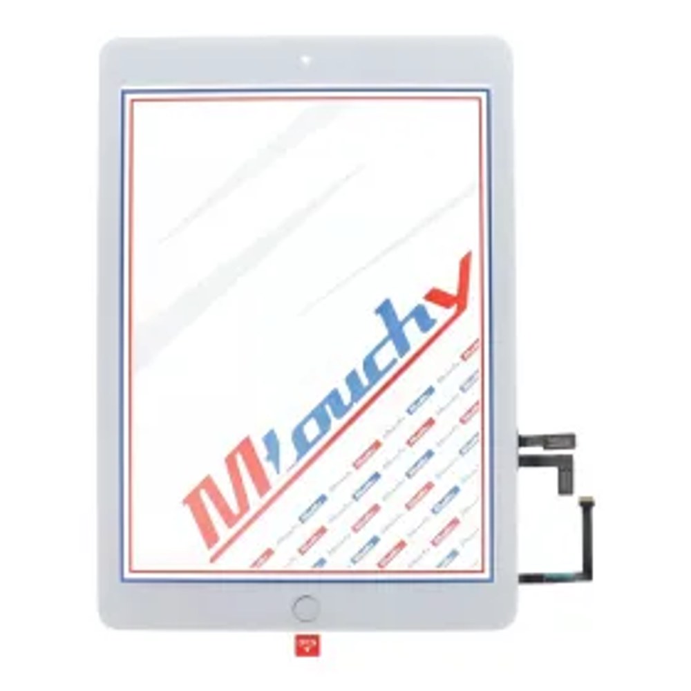 MUSTTBY Dotyková deska + zadní nálepka + Home pro iPAD 5 (bílá)
