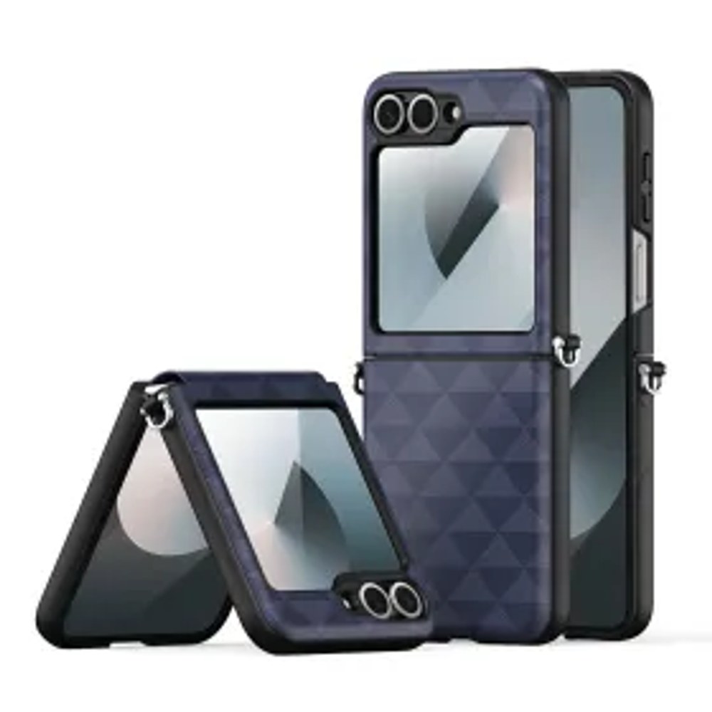 DUX DUCIS pouzdro FITT pro SAMSUNG Z Z FLIP 7 FE/W25 FLIP/ Z FLIP 6 modré