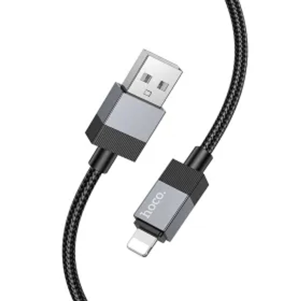 HOCO kabel USB A na Lightning 2,4A X110 černý