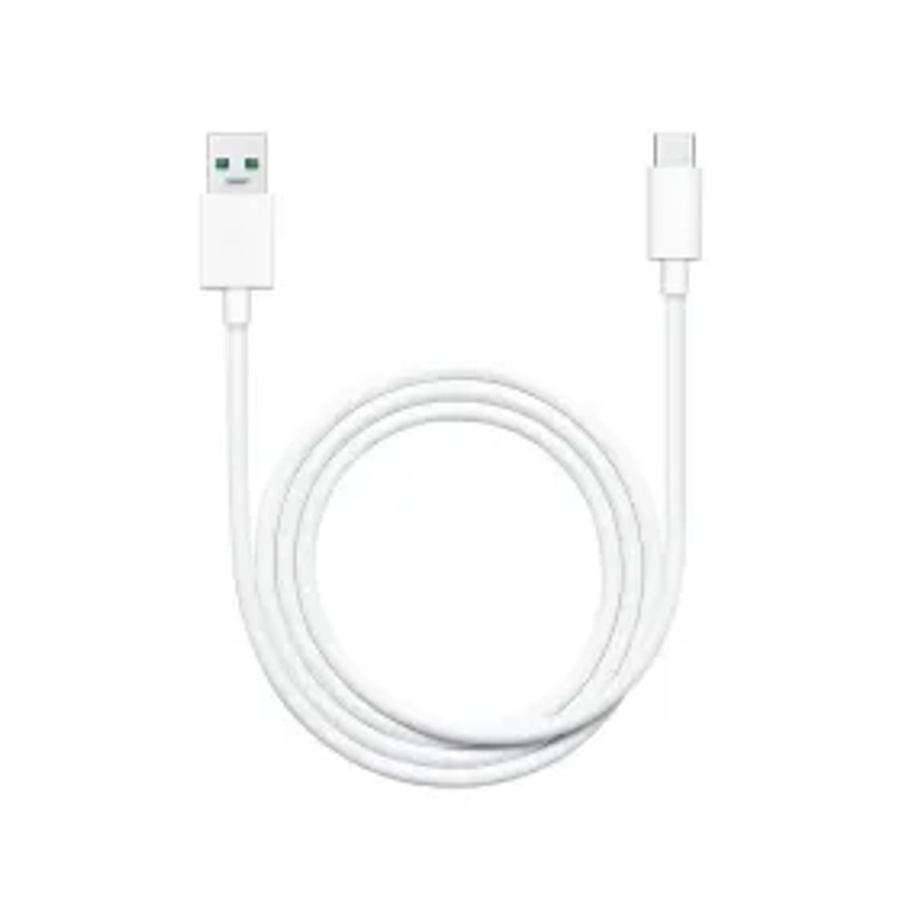 OPPO originální kabel USB A na typ C 3A DL129 1 m bílý volně ložený