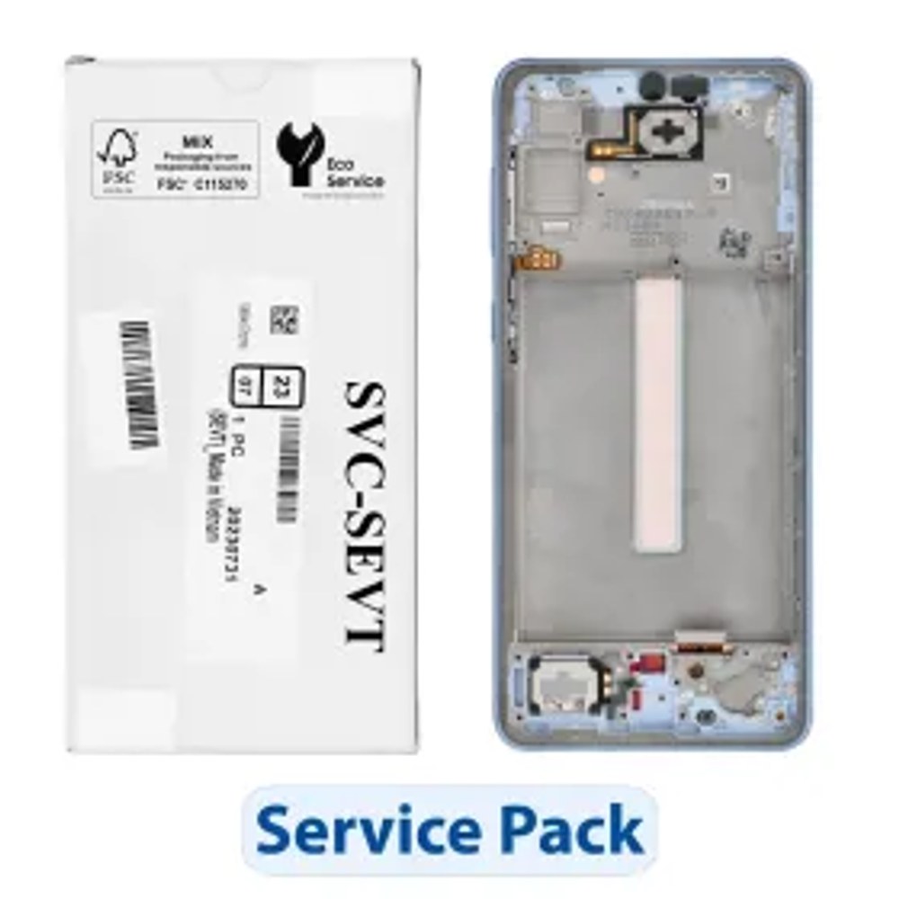 Servisní balení LCD displej SAMSUNG A33 5G A336B GH82-28143C modrý