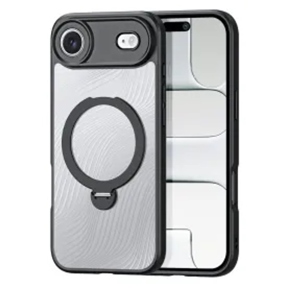 DUX DUCIS pouzdro AIMO MAG STAND kompatibilní s MagSafe pro IPHONE 17 AIR černé