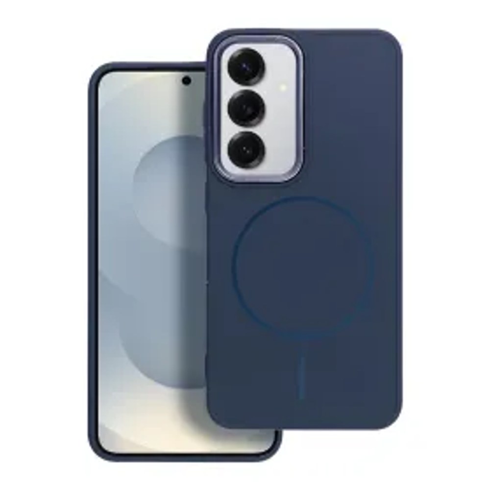 FRAME MAG COVER Pouzdro kompatibilní s MagSafe pro SAMSUNG A07 navy blue