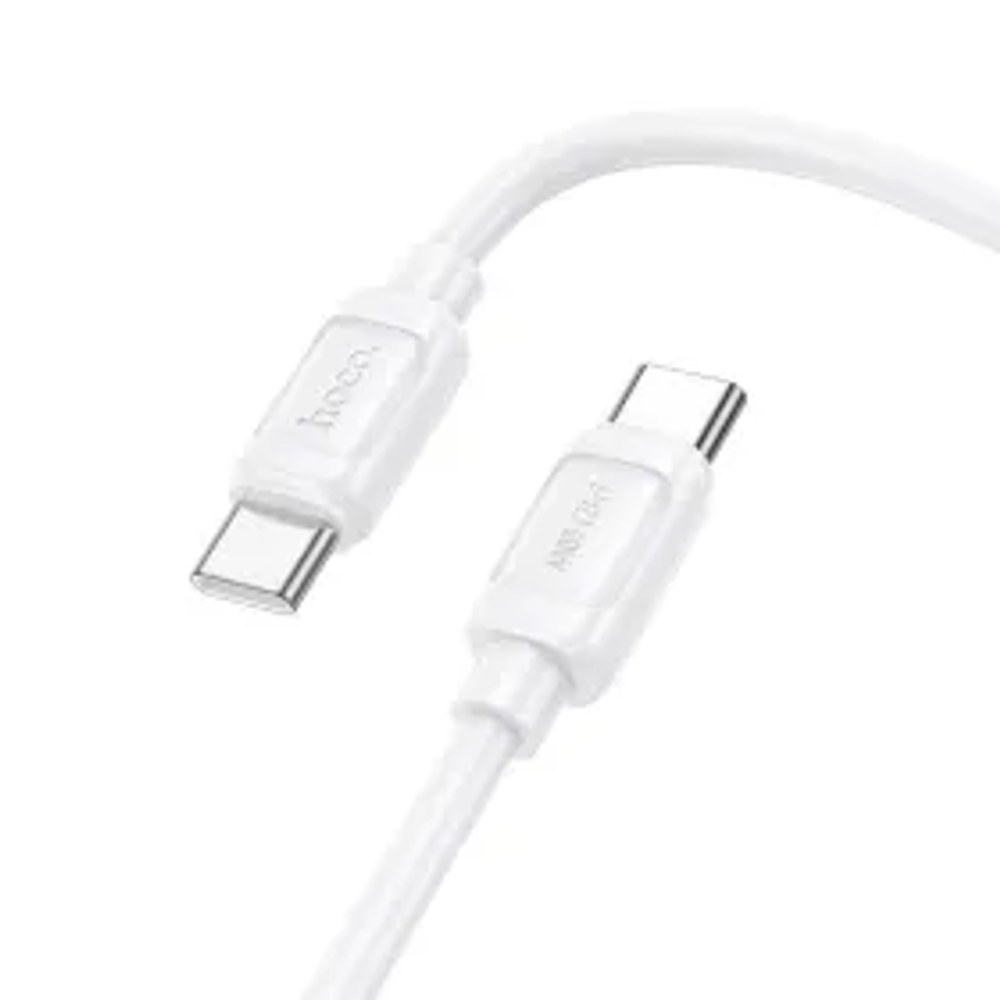 HOCO kabel typ C na typ C 5A 240W X115 1 m bílý