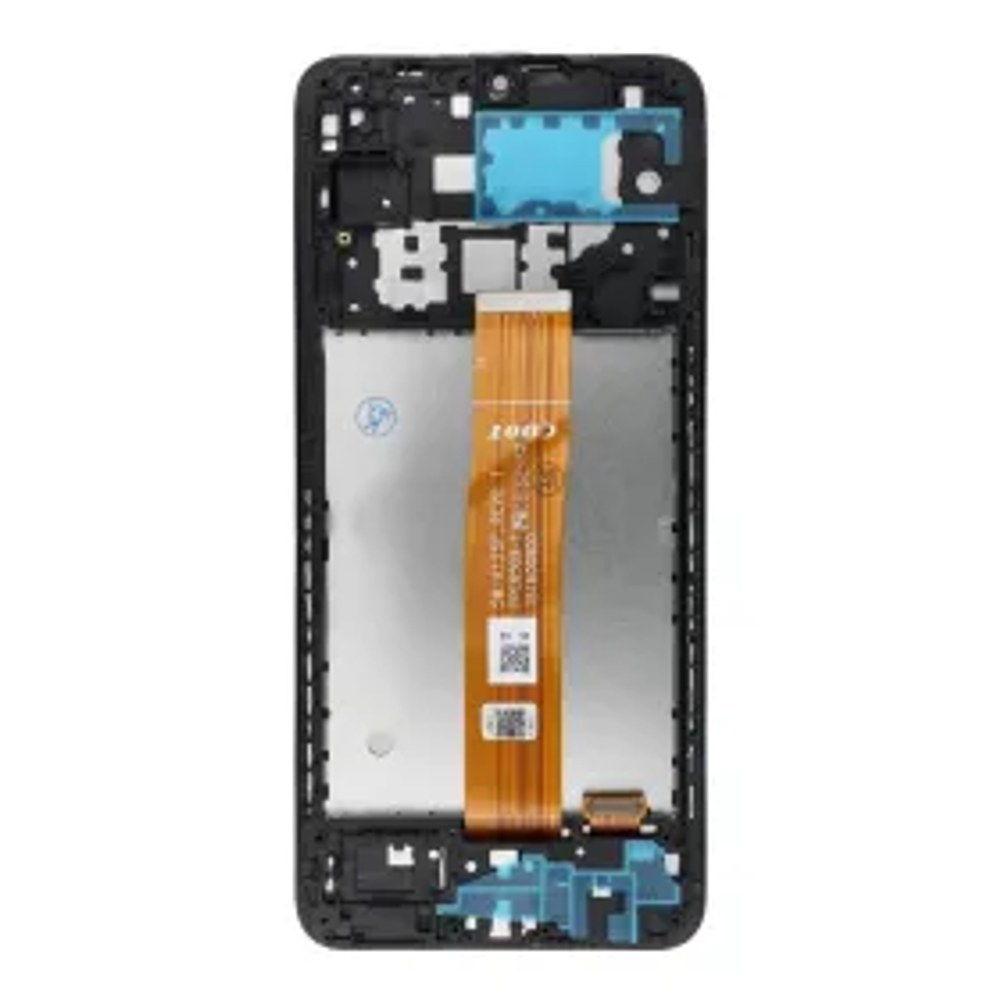 LCD displej pro SAMSUNG A12 A125F/U/W/M s rámečkem