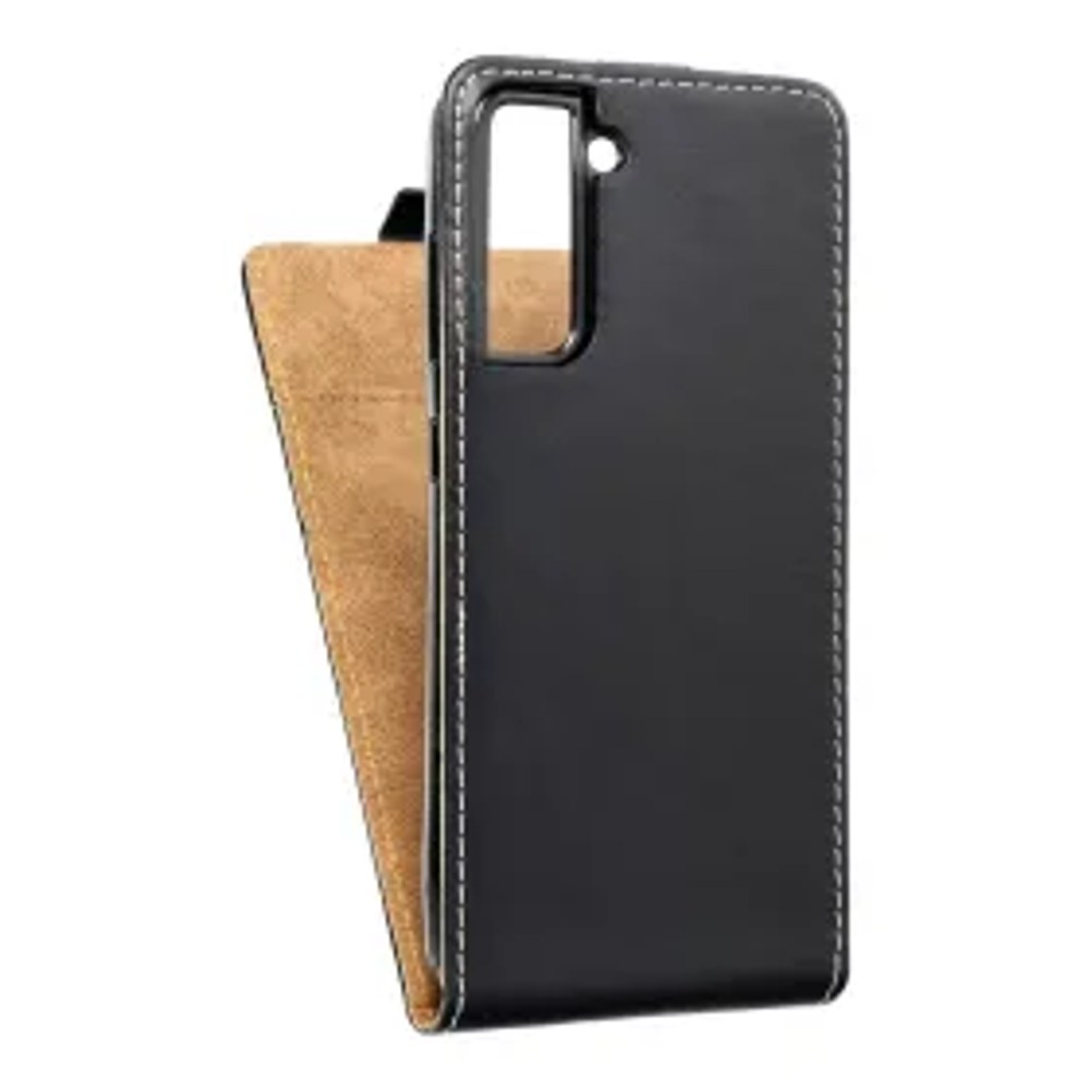 Flipové pouzdro SLIM FLEXI FRESH pro SAMSUNG S21 FE černé