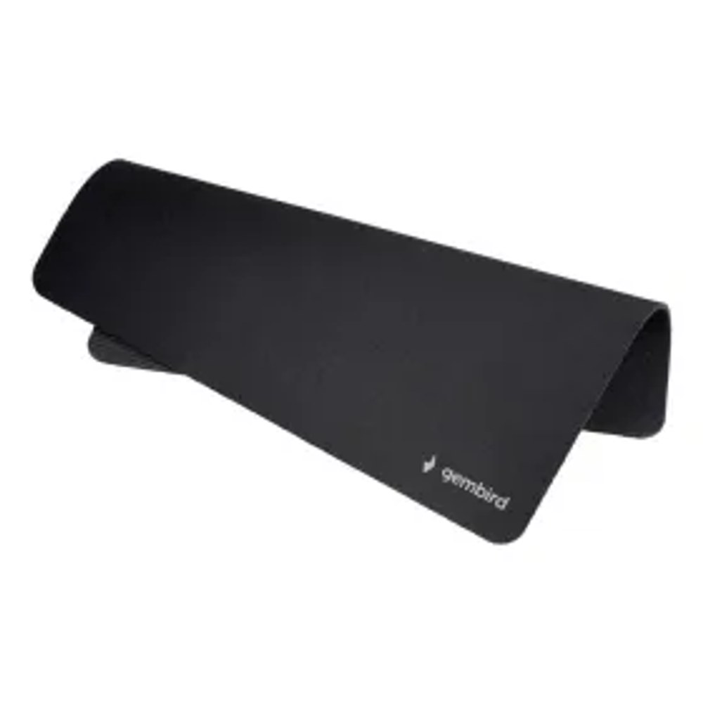 Podložka pod myš s protiskluzovou gumovou spodní stranou MP-S-BK černá (rozměr 220x180x2mm)