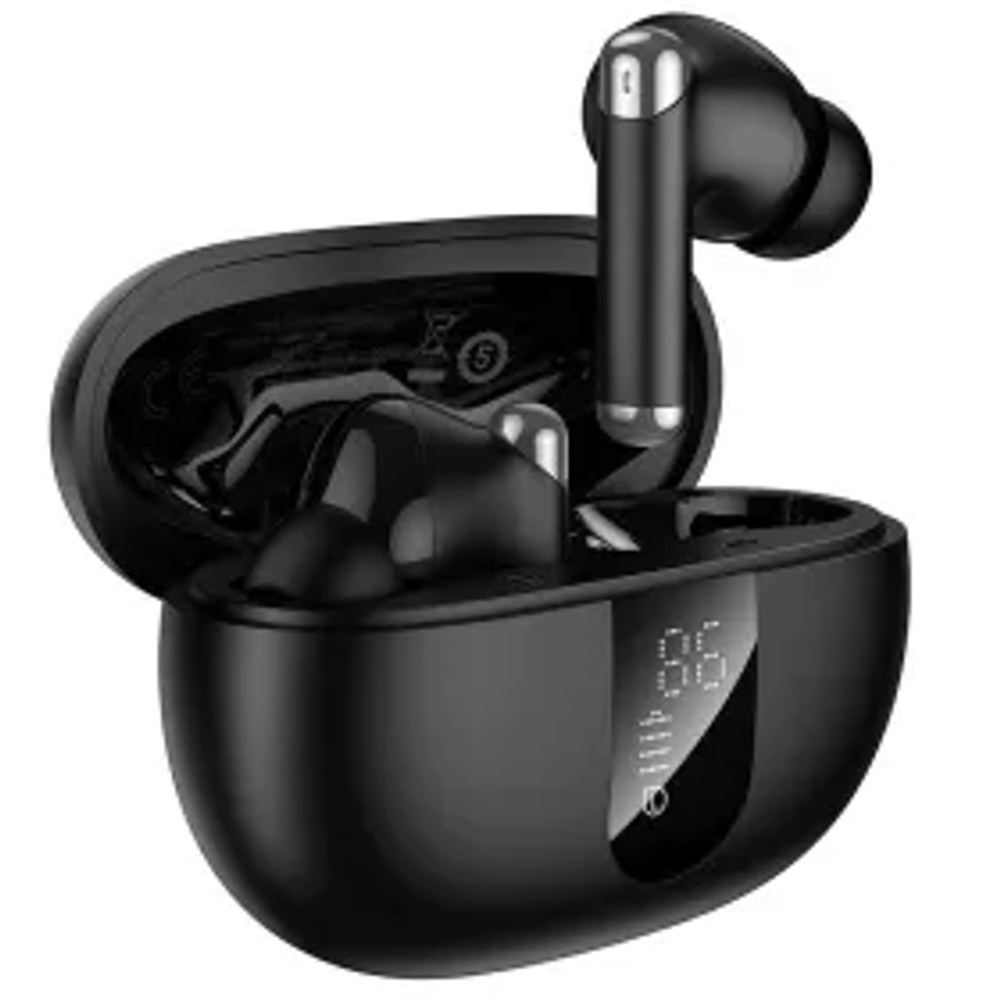 Bezdrátová sluchátka HOCO bluetooth TWS ANC ENC EQ26 černá