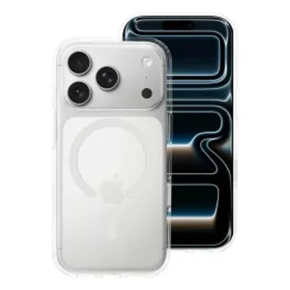 F-PROTECT Clear Hybrid Premium pouzdro kompatibilní s MagSafe pro IPHONE 17 PRO transparentní