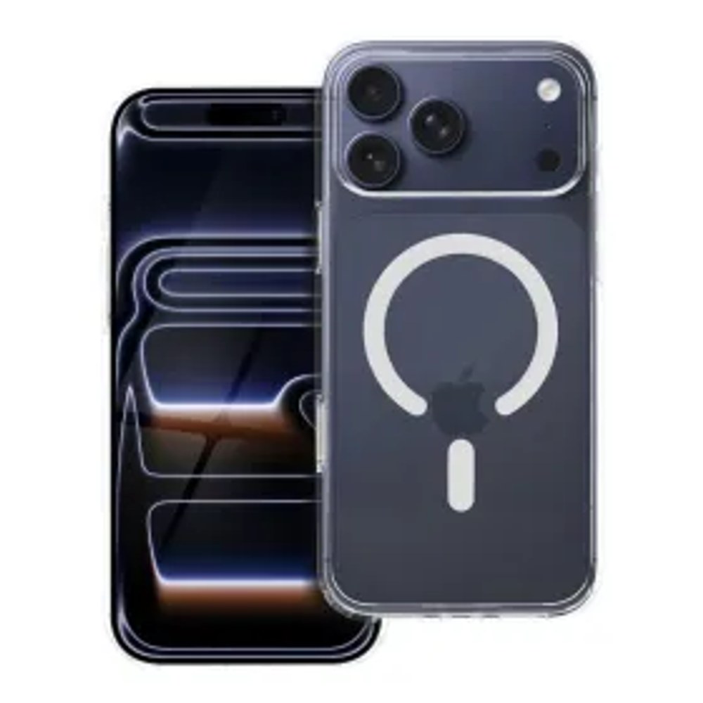 F-PROTECT Clear Hybrid Premium pouzdro kompatibilní s MagSafe pro IPHONE 17 PRO MAX transparentní