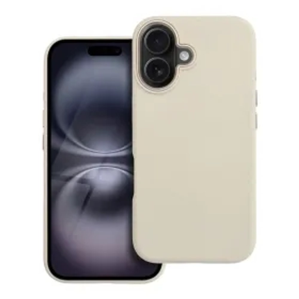 F-PROTECT Frame Prémiové pouzdro kompatibilní s MagSafe pro IPHONE 16 antická bílá