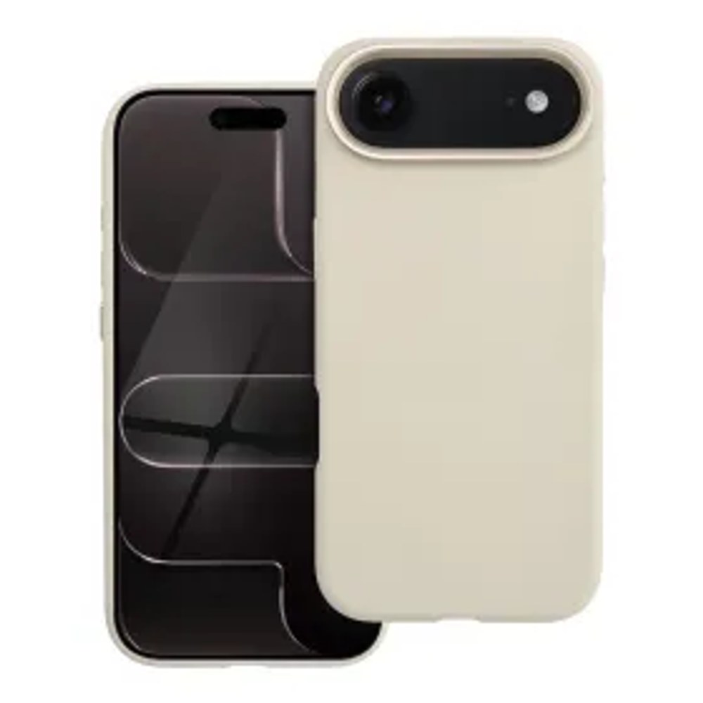F-PROTECT Frame Prémiové pouzdro kompatibilní s MagSafe pro IPHONE 17 Air antická bílá